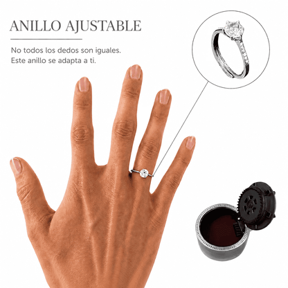 Caja secreta con anillo