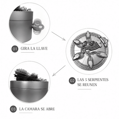 Caja secreta con anillo