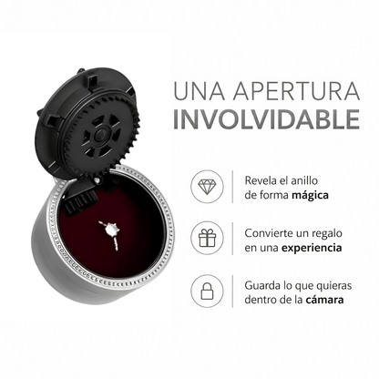 Caja secreta con anillo
